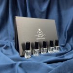 Eleganckie pudełko na próbki perfum 5x5ml