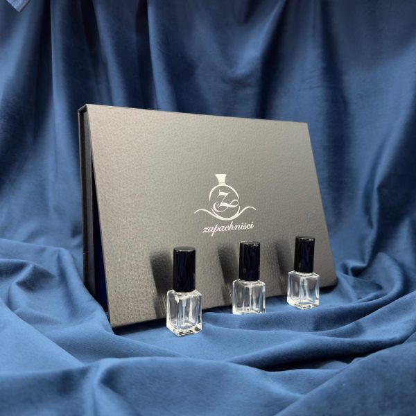 Eleganckie pudełko na próbki perfum 3x5ml