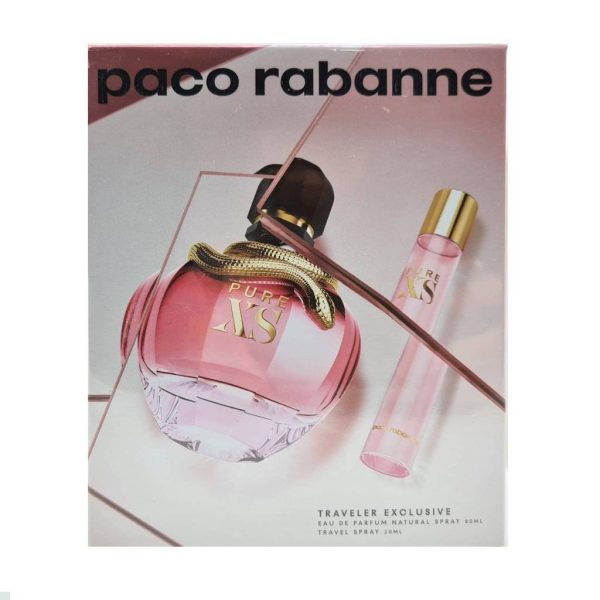 Paco Rabanne Pure XS For Her edp zestaw 80 ml + 20 ml