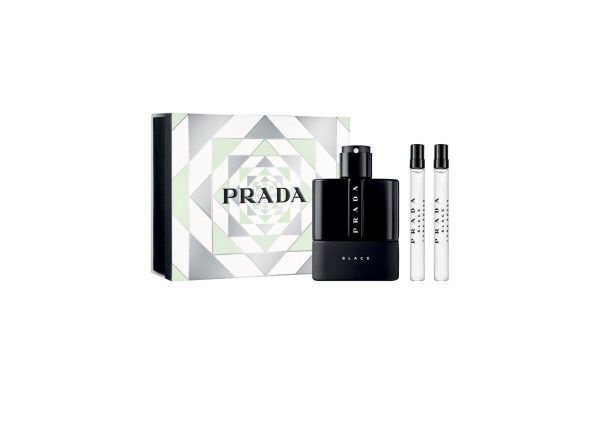 Prada Luna Rossa Black edp zestaw 100 ml + 2x10 ml