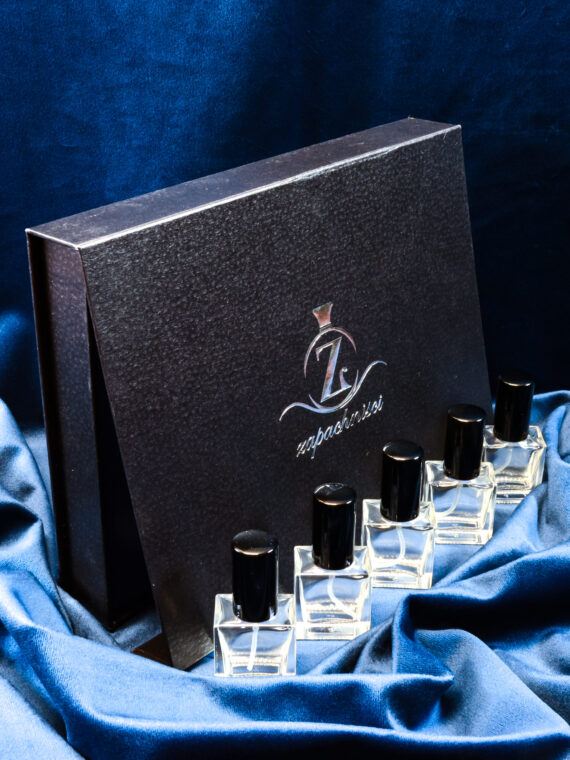Eleganckie pudełko na próbki perfum 5x10ml
