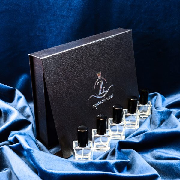 Eleganckie pudełko na próbki perfum 5x10ml