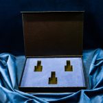 Eleganckie pudełko na próbki perfum 3x10ml