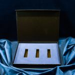 Eleganckie pudełko na próbki perfum 3x3ml