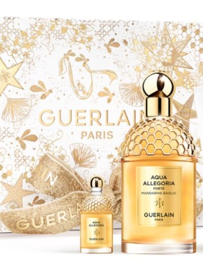 Guerlain Aqua Allegoria Forte Mandarine Basilic EDP 125ml + EDP 7,5ml + balsam do ciała 75ml Zestaw upominkowy
