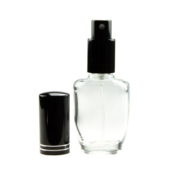 Butelka z czarnym atomizerem 30 ml