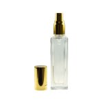 Butelka ze srebrnym atomizerem 20 ml