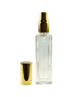 Butelka ze srebrnym atomizerem 20 ml