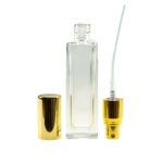 Butelka ze srebrnym atomizerem 20 ml