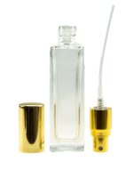 Butelka ze srebrnym atomizerem 20 ml