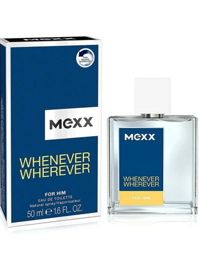 Mexx Whenever Wherever For Him woda toaletowa spray 50ml