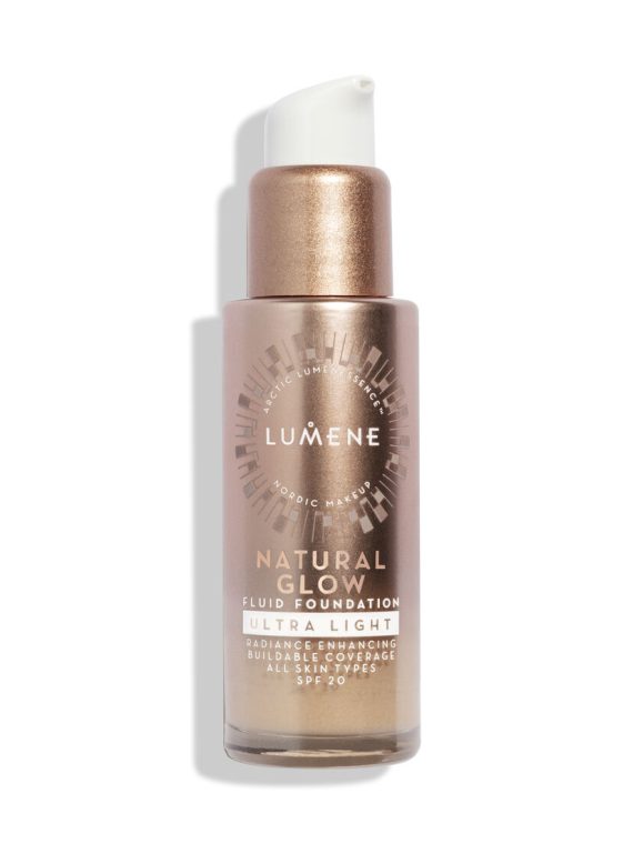 Lumene Natural Glow Fluid Foundation SPF20 podkład rozświetlająco - wygładzający 1 Ultra Light 30ml