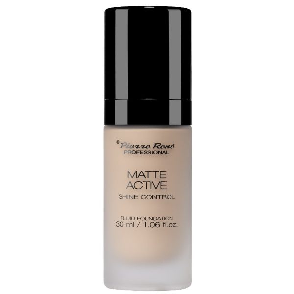 Pierre Rene Fluid Matte Active podkład matujący 01 Clear Light 30ml
