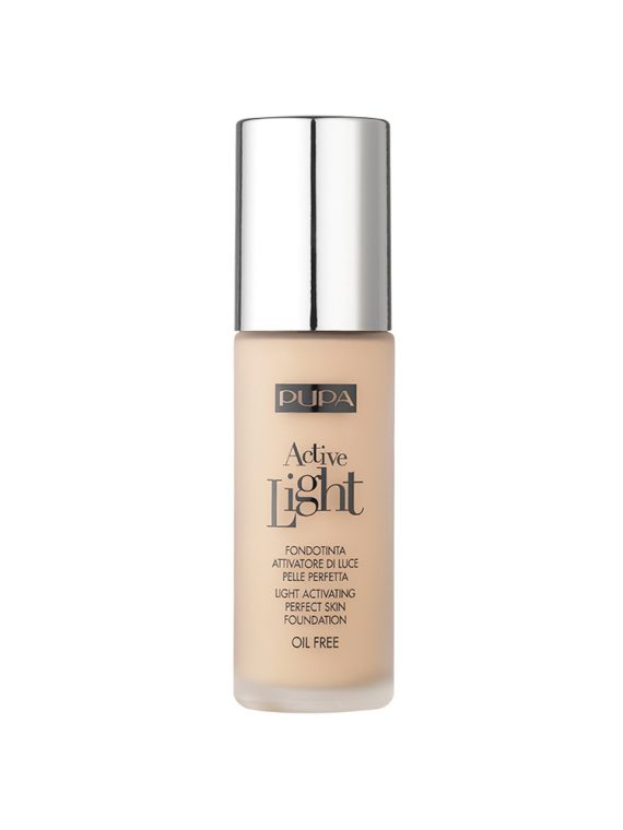 Pupa Milano Active Light Perfect Skin Foundation SPF10 beztłuszczowy podkład do twarzy 011 Beige 30ml