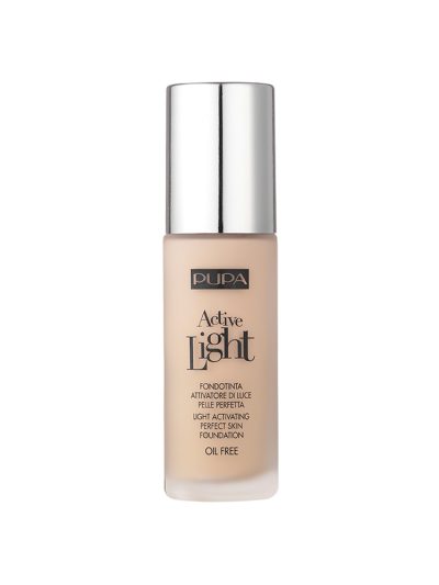 Pupa Milano Active Light Perfect Skin Foundation SPF10 beztłuszczowy podkład do twarzy 020 Nude 30ml