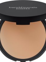 bareMinerals BarePro 16HR Skin-Perfecting Powder Foundation prasowany podkład w kompakcie Medium 30 Warm 8g