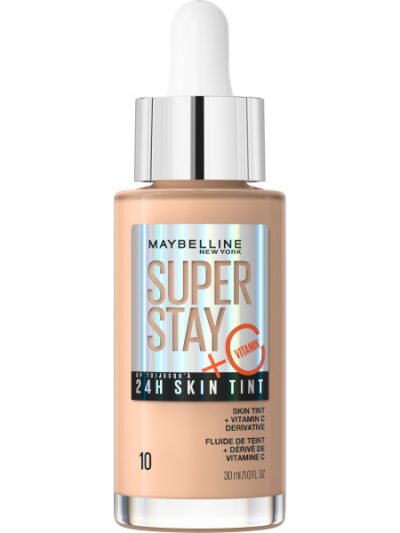 Maybelline Super Stay 24H Skin Tint długotrwały podkład rozświetlający z witaminą C 10 30ml