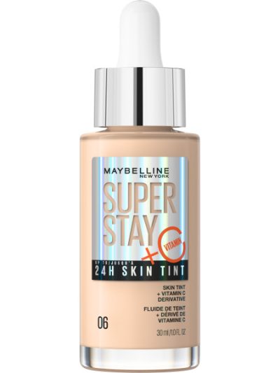 Maybelline Super Stay 24H Skin Tint długotrwały podkład rozświetlający z witaminą C 06 30ml