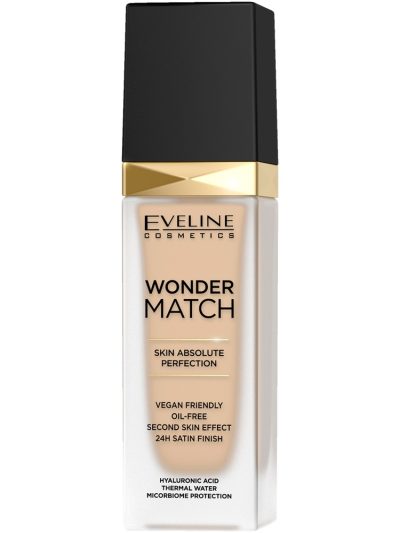 Eveline Cosmetics Wonder Match Foundation luksusowy podkład dopasowujący się 10 Light Vanilla 30ml