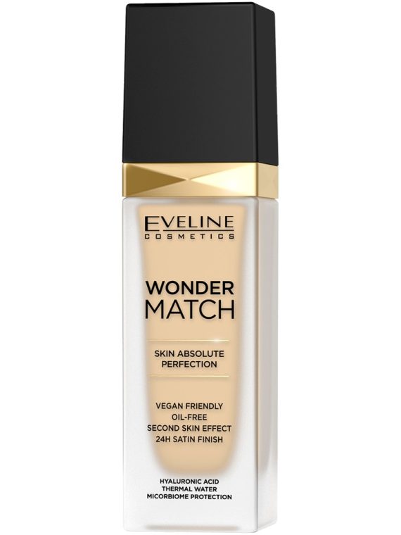 Eveline Cosmetics Wonder Match Foundation luksusowy podkład dopasowujący się 05 Light Porcelain 30ml