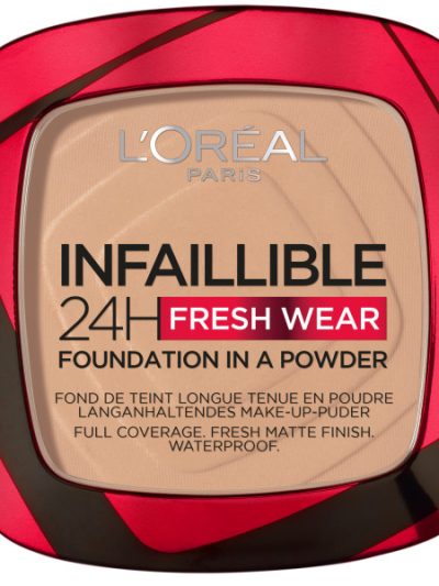 L'Oreal Paris Infaillible 24H Fresh Wear Foundation In A Powder matujący podkład do w pudrze 120 Vanilla 9g