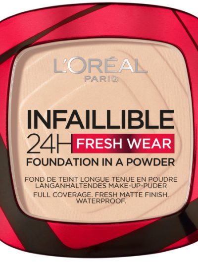 L'Oreal Paris Infaillible 24H Fresh Wear Foundation In A Powder matujący podkład do w pudrze 20 Ivory 9g
