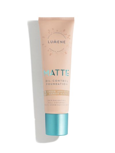 Lumene Matte Oil-Control Foundation podkład matujący 3 Fresh Apricot 30ml