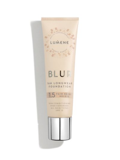 Lumene Blur 16h Longwear Foundation SPF15 wygładzający podkład do twarzy 1.5 Fair Beige 30ml