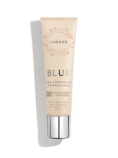 Lumene Blur 16h Longwear Foundation SPF15 wygładzający podkład do twarzy 00 Ultra Light 30ml