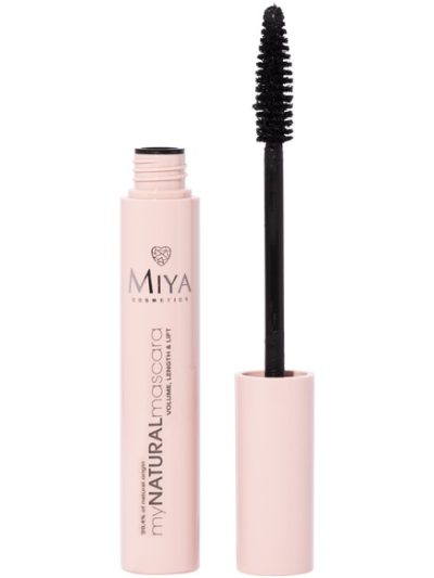 Miya Cosmetics myNATURALmascara tusz do rzęs naturalne wydłużenie objętość i podkręcenie 10ml