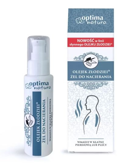 Optima Natura Olejek Złodziei żel do nacierania klatki piersiowej i pleców 75ml