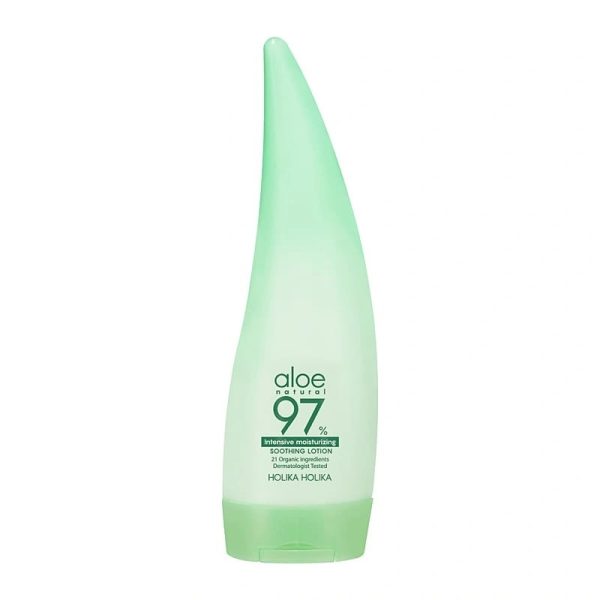 HOLIKA HOLIKA Aloe 97% Intensive Moisturizing Soothing Lotion głęboko nawilżający balsam do twarzy i ciała 240ml
