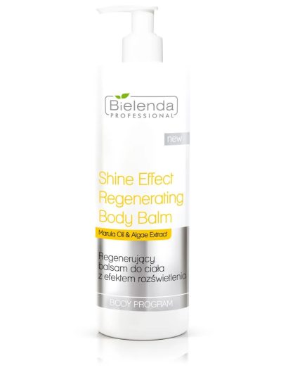 Bielenda Professional Shine Effect Regenerating Body Balm regenerujący balsam do ciała z efektem rozświetlenia 500ml