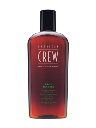 American Crew 3in1 Tea Tree Shampoo Conditioner And Body Wash szampon, odżywka i żel do kąpieli Drzewo Herbaciane 450ml