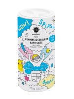 Nailmatic Kids Foaming & Coloured Bath Salts pieniąca się sól do kąpieli dla dzieci Blue 250g