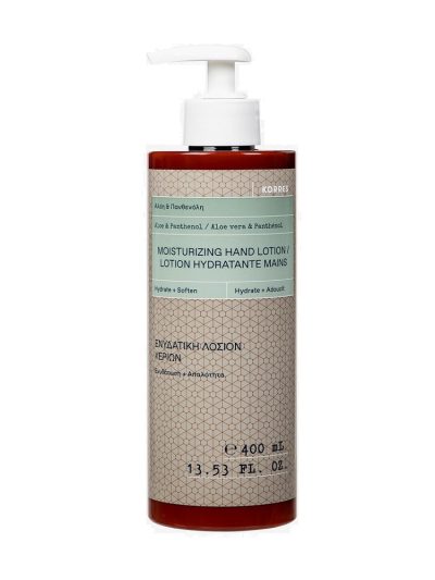 Korres Aloe & Panthenol Moisturizing Hand Lotion nawilżający balsam do rąk 400ml