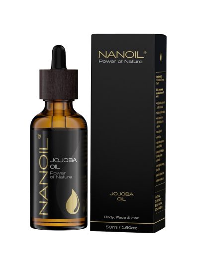 Nanoil Jojoba Oil olejek jojoba do pielęgnacji włosów i ciała 50ml