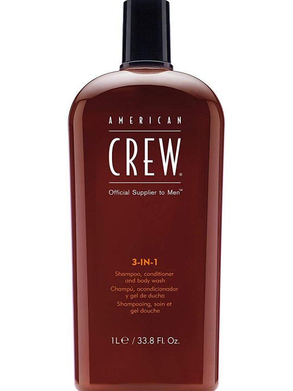 American Crew 3in1 Shampoo Conditioner And Body Wash szampon, odżywka i żel do kąpieli 1000ml