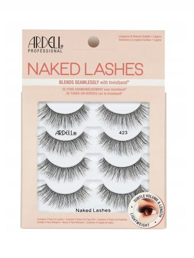 Ardell Naked Lashes Multipack sztuczne rzęsy na pasku 423 Black