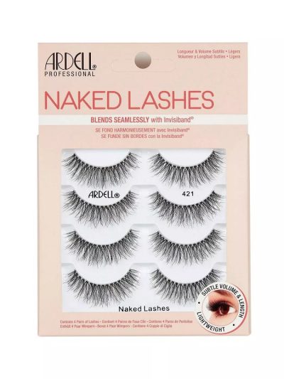 Ardell Naked Lashes Multipack sztuczne rzęsy na pasku 421 Black