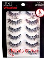 Ardell Demi Wispies 6-Pack sztuczne rzęsy na pasku 6 par Black