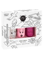 Nailmatic Kids Las Vegas zestaw lakierów do paznokci Super 8ml + Bella 8ml + Sheepy 8ml