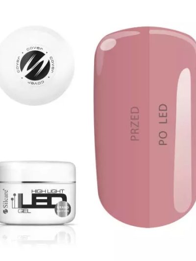 Silcare High Light Led Gel średniogęsty jednofazowy żel do paznokci Cover 100g