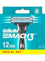 Gillette Mach3 wymienne ostrza do maszynki do golenia 12szt