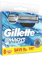 Gillette Mach3 Start wymienne ostrza do maszynki do golenia 8szt.