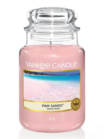 Yankee Candle Świeca zapachowa duży słój Pink Sands 623g