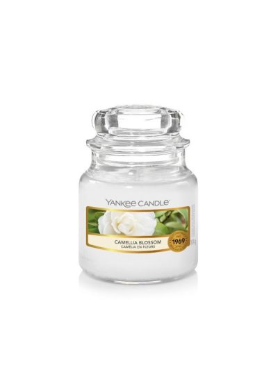 Yankee Candle Świeca zapachowa mały słój Camellia Blossom 104g