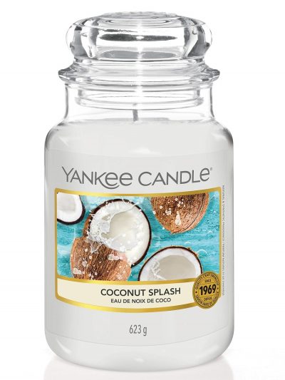 Yankee Candle Świeca zapachowa duży słój Coconut Splash 623g