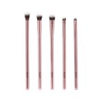 Glov Eye Brushes pędzle do makijażu oczu Pink 5szt