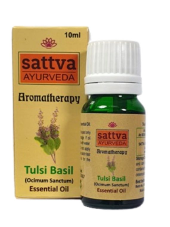 Sattva Aromatherapy Essential Oil olejek eteryczny Tulsi Basil 10ml